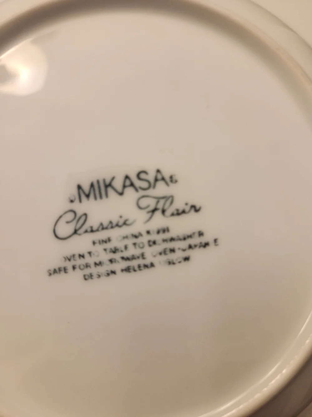 Mikasa White Calla Lily Dinner and Bowl Stack - Classic White Set